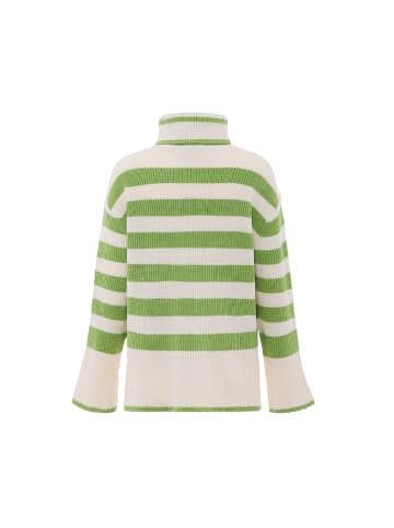 VINAJA Women Sweater in Wollweiss Hellgrün