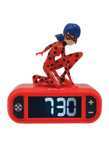 Lexibook Miraculous Wecker mit 3D Ladybug und besonderen Klingeltönen 3 Jahre