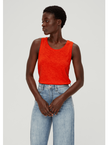 s.Oliver T-Shirt keine Ärmellänge in Orange