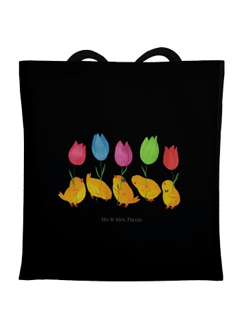 Mr. & Mrs. Panda Schultasche Küken Parade ohne Spruch in Schwarz