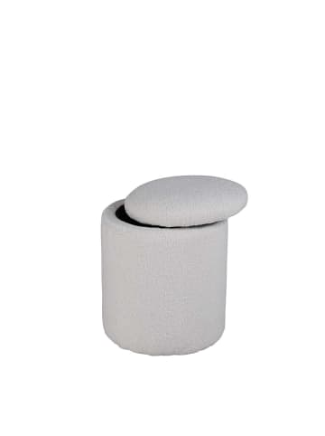 ebuy24 Pouf Limpen 4 weiß 32 x 32 cm