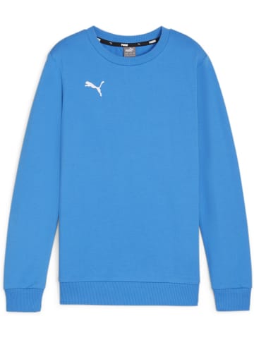 Puma Pullover "TeamGoal CasuaLongsleeve Crew Neck Sweat Jr" in Blau