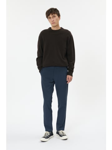 Matinique Casual Hose MAPristu Gerade Passform in Oxford Blue Melange