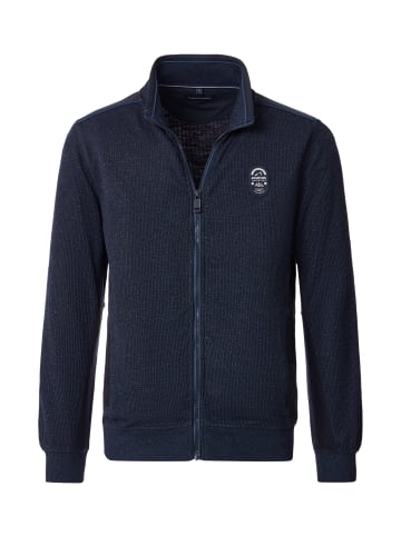 CASAMODA Sweatjacke in Dunkelblau
