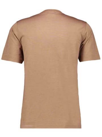 Ragman Softknit T-Shirt Rundhals in Braun