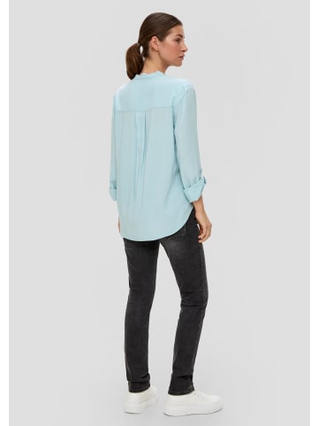 QS Bluse in 6103_helles türkis