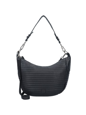 FREDs BRUDER Flowow Schultertasche Leder 40 cm in black