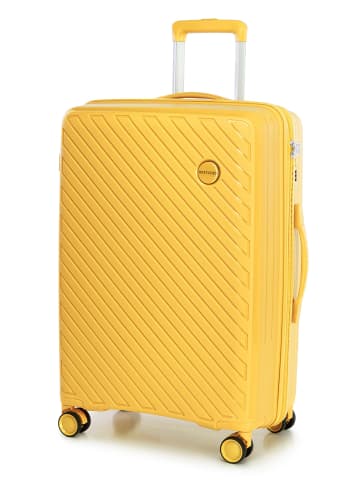 Wittchen MEDIUM SUITCASE FROM POLYPROPYLENE in Yellow