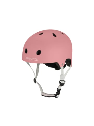 BANWOOD Helm für Kinder aus ABS-Recyclingmaterial, ab 3 Jahren, Himbeere