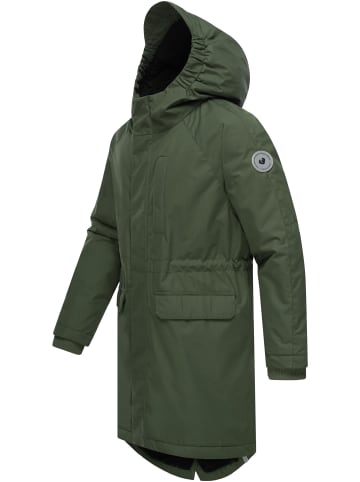 ragwear Winterjacke Uniparka B in Dark Olive