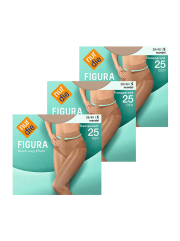Nur Die Feinstrumpfhose Figura 25 DEN in mandel
