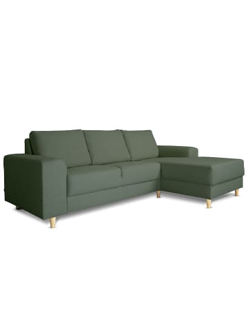 ebuy24 Sofa Nordic Grün 222 x 148 cm