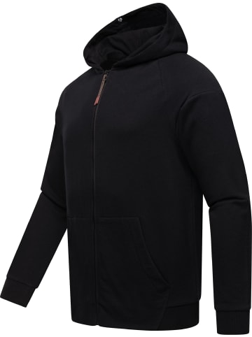 ragwear Kapuzensweatjacke Zenway in Black