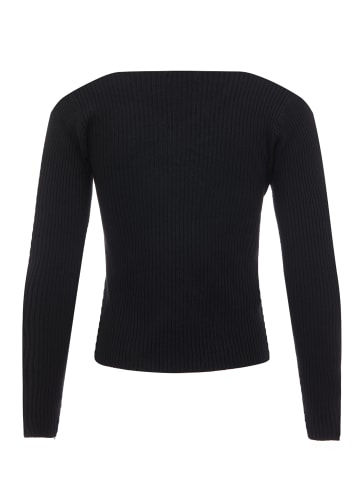 leo selection Damen Strickpullover in Schwarz