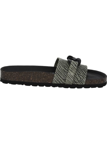 Palado Pantoletten Gozo Zebra in Olive