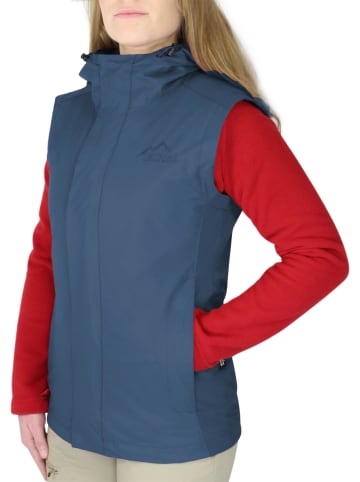 Normani Outdoor Sports Damen Hardshellweste Kolumbus in Navy