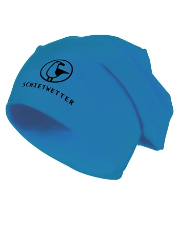 SCHIETWETTER Beanie mit Print Möwe in jeans/navy