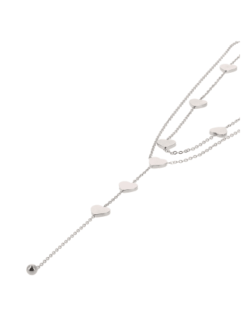 myMo Women Lariat Necklace Necklace in Silver