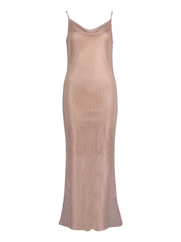 Vera Mont Abendkleid im Glitzer-Look in Rose/Cream