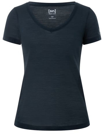 super.natural Merino Baselayer in blau