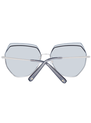 Bally Frauen Sonnenbrille Trapezförmig Rose Gold