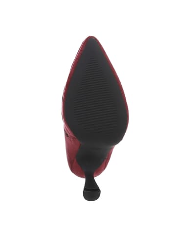 Ital-Design High Heel in Weinrot