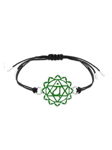 Nenalina Armband 925 Sterling Silber Chakra in Grün