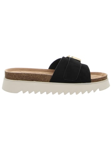 Tamaris Klassische Pantolette in schwarz
