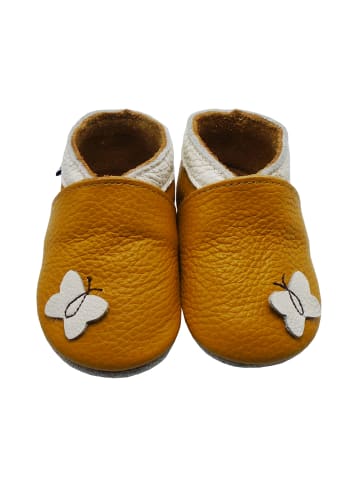 Yalion Baby Krabbelschuhe in Schmetterling Hellbraun