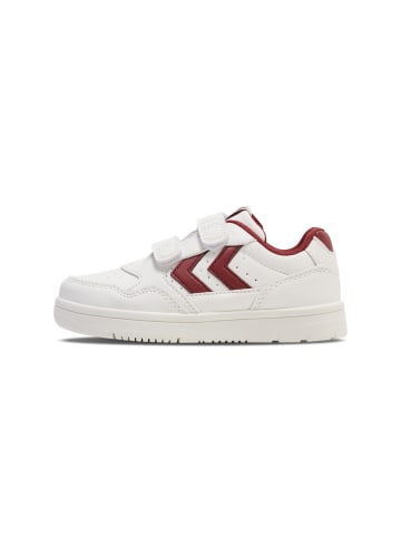 Hummel Hummel Sneaker Low Camden Jr Kinder in WHITE/RED