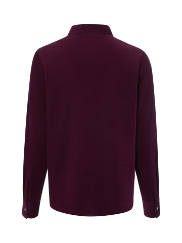 Franco Callegari Cordbluse in aubergine - 0002