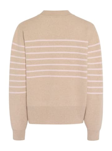 Marc Aurel Pullover in biscuit powder blush varied