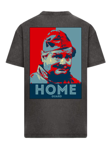 F4NT4STIC Oversize T-Shirt TV Times Benny Hill Home Guard in schwarz