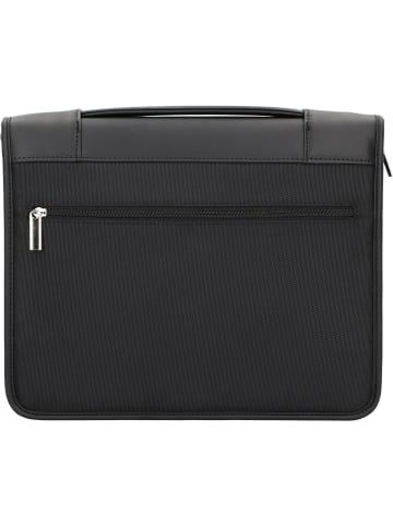 D&N Easy Business Schreibmappe 34 cm in schwarz