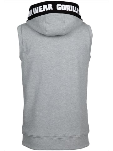 Gorilla Wear Milwaukee Kapuzenpulli mit Reißverschluss - Grau