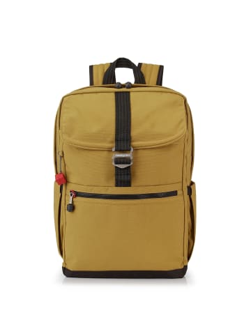 Hedgren Great American Heritage Canyon Rucksack RFID 43 cm Laptopfach in mustard olive