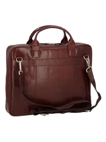 Golden Head Colorado Aktentasche RFID Leder 38 cm Laptopfach in tabacco