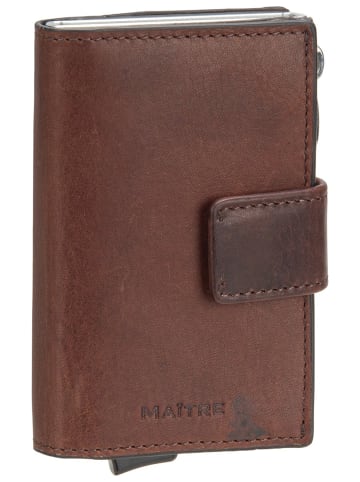 Maître Geldbörse Birkheim C-Four E-Cage SV8 in Darkbrown