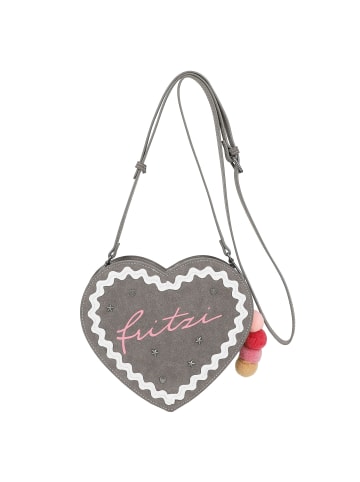 Fritzi aus Preußen Herzli Limited Wiesn Umhängetasche 22.5 cm in pepper