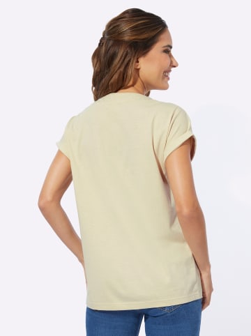Sieh an! Kurzarm-Shirt in sand-taupe
