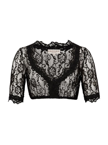 KRÜGER Dirndlbluse 20140 in schwarz
