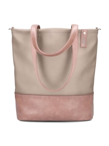 Zwei Jana Schultertasche 37 cm in blush