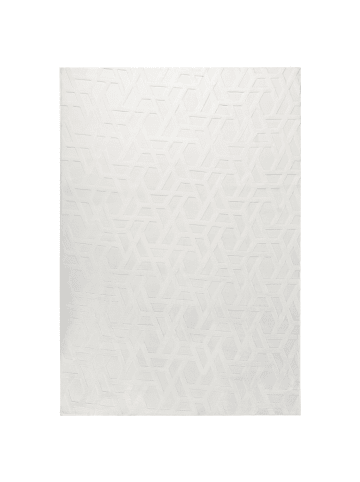 Beliani Kurzflor ANTERO in Weiß - (W) 160 x (L) 230 cm