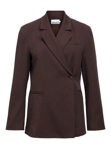 Object Blazer in Seal Brown