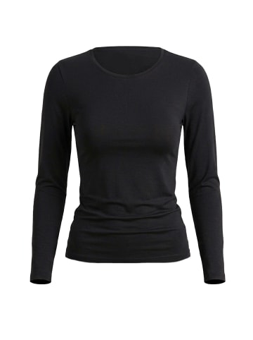 Nina von C. Langarm Shirt in schwarz