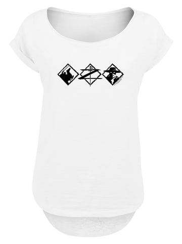 F4NT4STIC Long Cut T-Shirt Zorro Diamond Trio in weiß