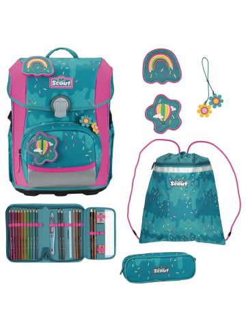 Scout Neo DIN - Schulranzen Set 4tlg. (Pony Love) in Happy Confetti