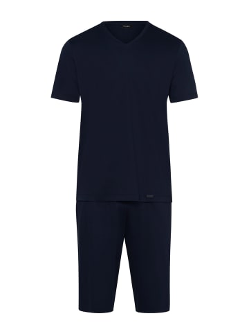 Hanro Shorty Night Selection in deep navy