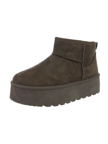 Ital-Design High Heel in Olive