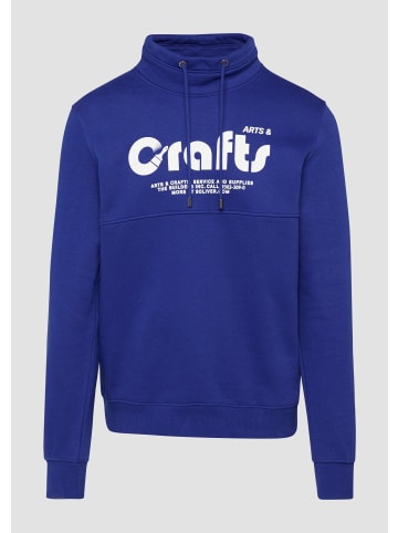 s.Oliver Sweatshirt in 56D1_ozeanblau